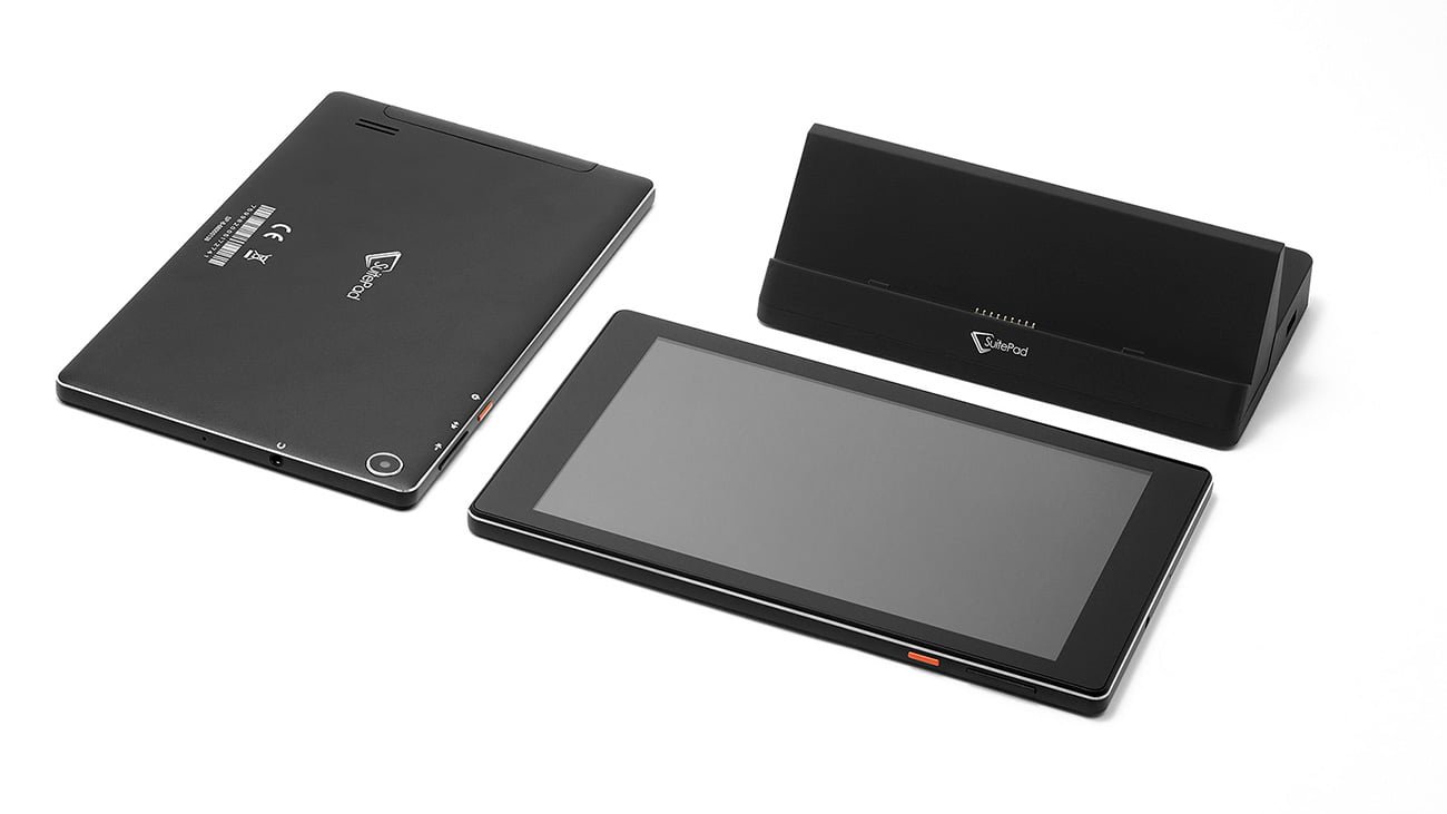 SuitePad tablet per hotel